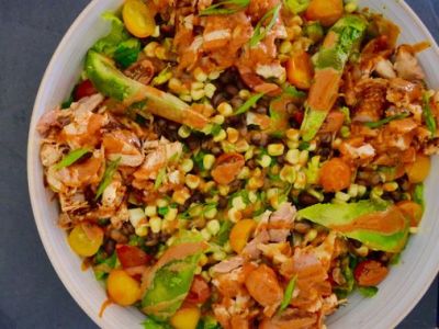 Semi-Homemade Barbeque Chicken Salad